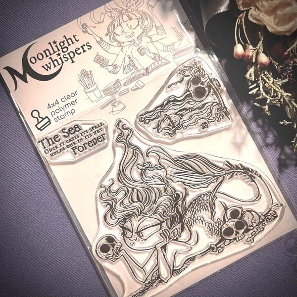 ****NEW**** Moonlight Whispers -  The Darkest Depths - Clear Stamp