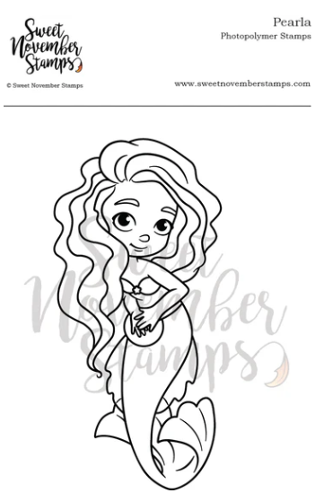 ****NEW**** Sweet November - Pearla Clear stamp set