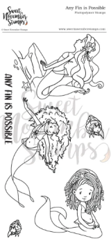 ****NEW**** Sweet November - Any Fin is Possible Clear stamp set