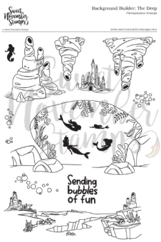 ****NEW**** Sweet November - Background Builder: The Deep Clear stamp set