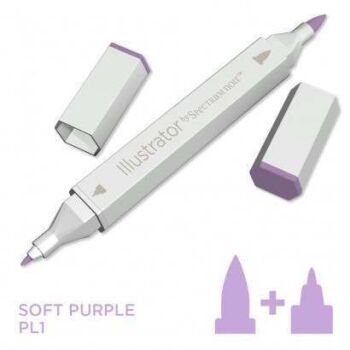 Spectrum noir Illustrator pen PL1 - Soft Purple