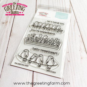 ****NEW****Impeckable clear stamp set - The Greeting Farm