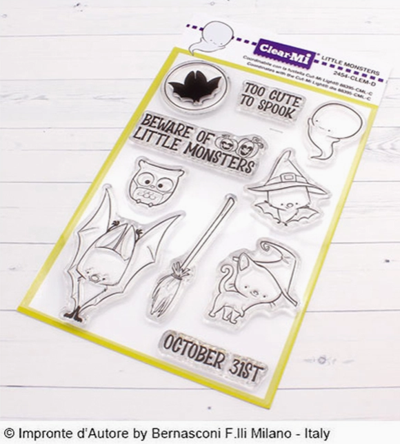 Impronte D'Autore - Little Monsters clear stamps