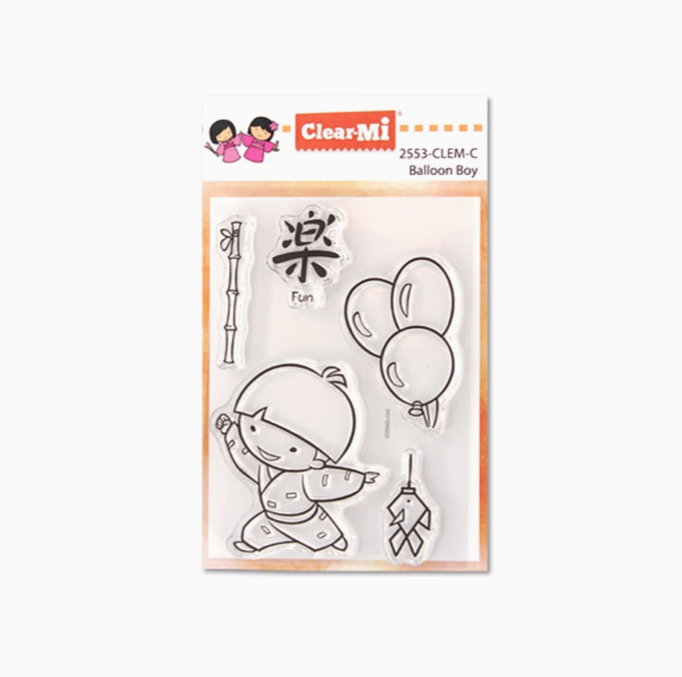 Impronte D'Autore - Balloon Boy clear stamps