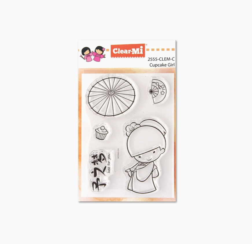 Impronte D'Autore - Cupcake Girl clear stamps