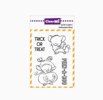 Impronte D'Autore - Halloween Mice clear stamps