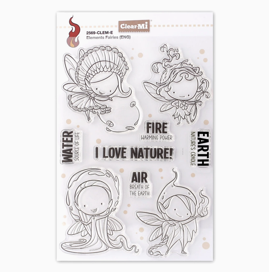 Impronte D'Autore - Elements Fairies (English) clear stamps