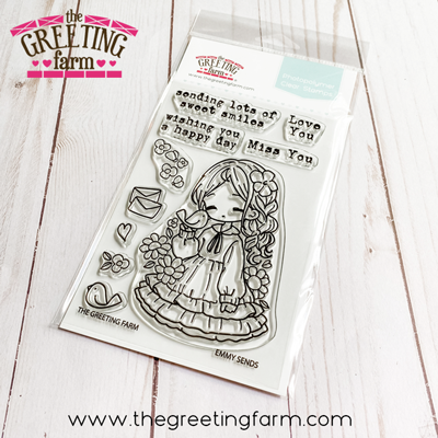 ****NEW****Emmy Sends clear stamp set - The Greeting Farm