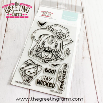 ****NEW****Wicked Anya clear stamp set - The Greeting Farm