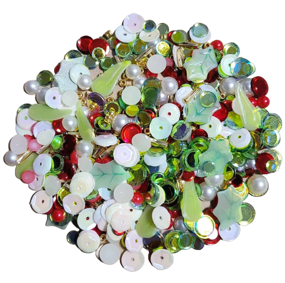 ****NEW**** Sweet November - Sequins: Mistletoe and Holly Mix