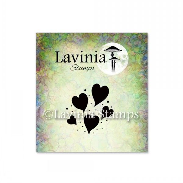 Lavinia Stamps - Group of hearts Miniature