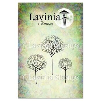 Lavinia stamps - Skeleton Tree Scene