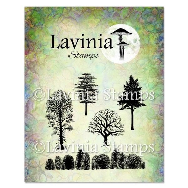 Lavinia Stamps - Tree scene