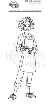 Sweet November - SN Gal Caroline Clear stamp set