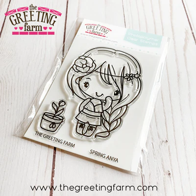 ****NEW****Spring Anya clear stamp set - The Greeting Farm