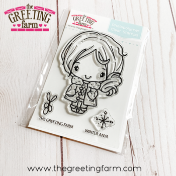 Winter Anya clear stamp set - The Greeting Farm