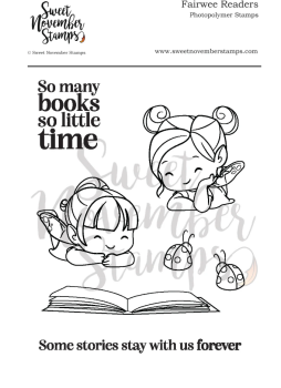 ****NEW**** Sweet November - Fairwee Readers Clear stamp set