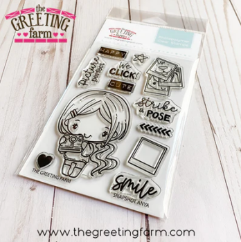 ****NEW****Snapshot Anya clear stamp set - The Greeting Farm