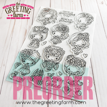 Petal Princesses Kit clear stamp set