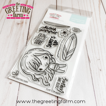 ****NEW****Surfs Up Anya clear stamp set - The Greeting Farm