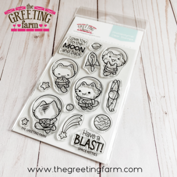 ****NEW****Space Kitties clear stamp set - The Greeting Farm