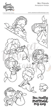 ****NEW**** Sweet November - Mer Friends Clear stamp set