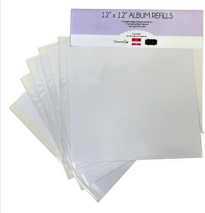 First Edition 12in x 12in Scrapbook Album Refills