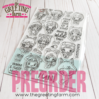 ****PRE-ORDER****One of a kind kit 2 clear stamp set