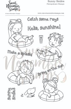 ****NEW**** Sweet November - Sunny Smiles Clear stamp set