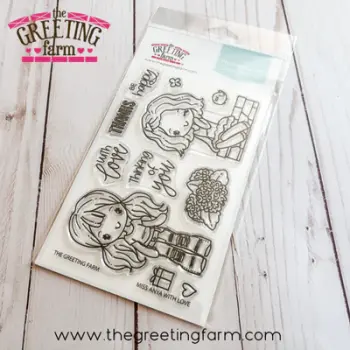 ****NEW****Miss Anya with Love clear stamp set - The Greeting Farm