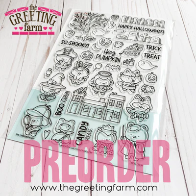 ****PRE-ORDER****Boo Crew Kit clear stamp set