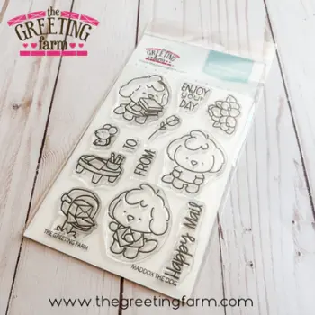 ****NEW****Maddox the Dog clear stamp set - The Greeting Farm