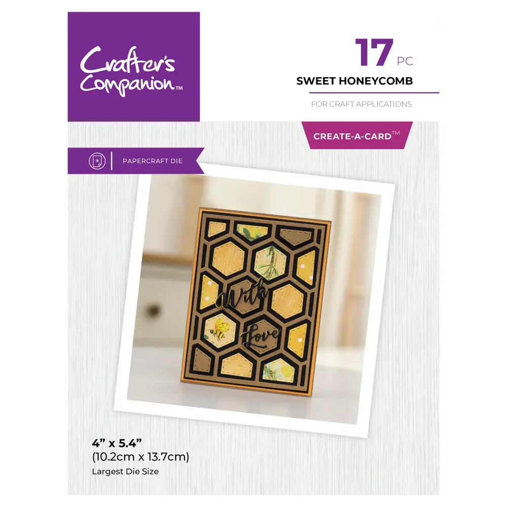 Crafter's Companion - Patchwork Create A Card Collection Metal Dies - Sweet