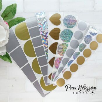 Pear Blossom Press - Scratch Off Stickers