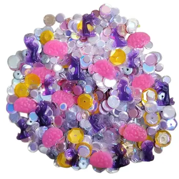****NEW**** Sweet November - Sequins: Goulish Pink-o-ween mix
