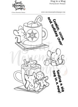 ****NEW**** Sweet November - Hug in Mug Clear stamp set