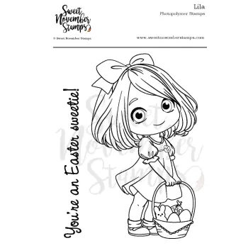 ****NEW**** Sweet November - Lila Clear stamp set