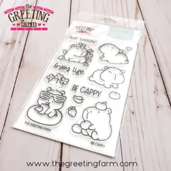 ****NEW****Be Cappy clear stamp set - The Greeting Farm