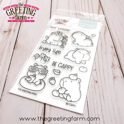****NEW****Be Cappy clear stamp set - The Greeting Farm