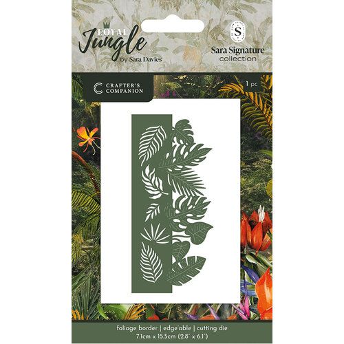 Crafter's Companion - Sara Signature Royal Jungle Metal Die Edge’eable - Fo