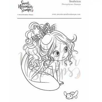 ****NEW**** Sweet November - Seabrina Clear stamp set