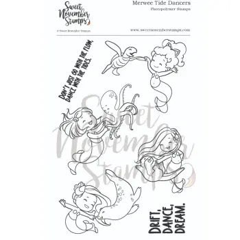 ****NEW**** Sweet November - Merwee Tide Dancers Clear stamp set