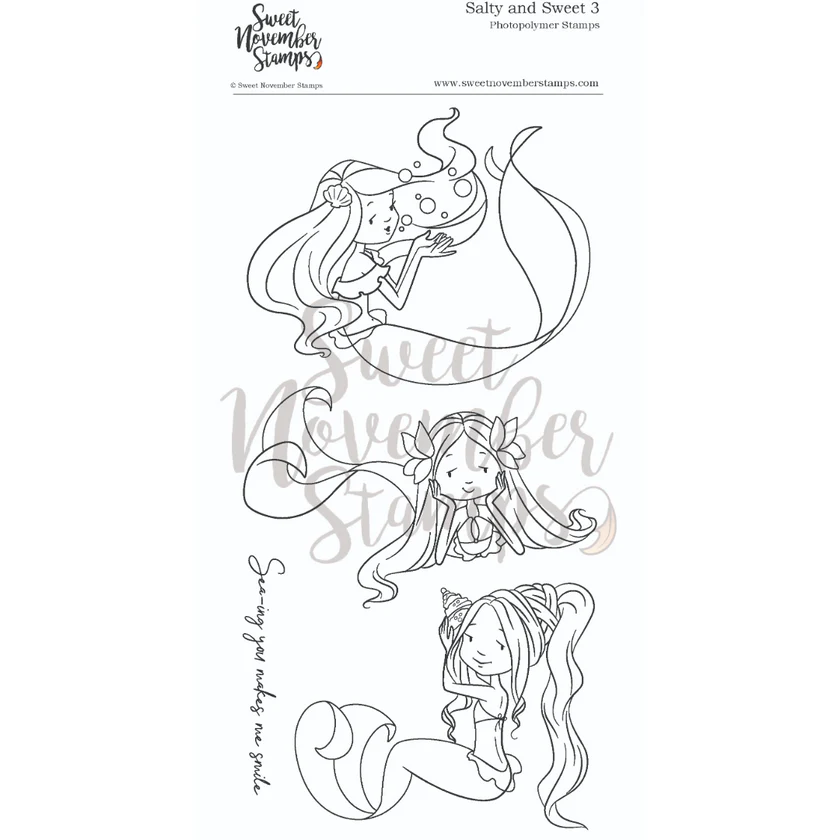 ****NEW****Sweet November - Salty and Sweet 3 Clear stamp set