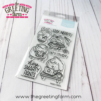 ****NEW****Smarty Pants clear stamp set - The Greeting Farm