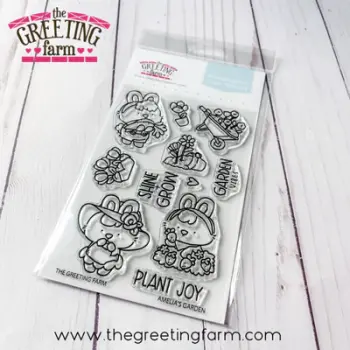 ****NEW****Amelia's Garden clear stamp set - The Greeting Farm