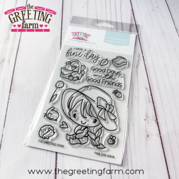 ****NEW****Fine day Anya clear stamp set - The Greeting Farm