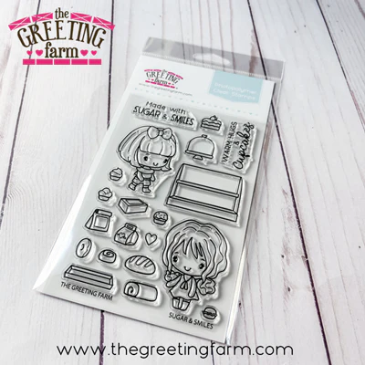 ****NEW****Sugar & Smiles clear stamp set - The Greeting Farm