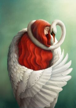 The Mute Swan Art Print