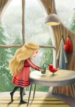 A Treehouse Treat Card