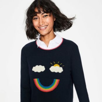 Boden Rainbow Jumper